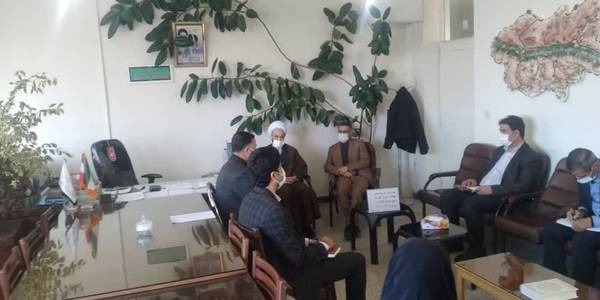 جلسه شورای پشتیبانی نهضت سواد آموزی شهرستان خنداب