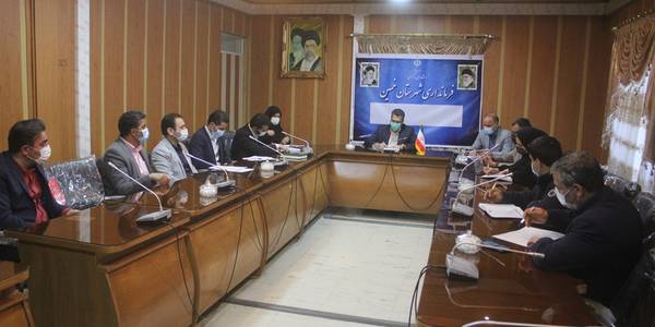 جلسه کارگروه بند خ ماده 33 برنامه ششم توسعه کشور در شهرستان خمین برگزار شد