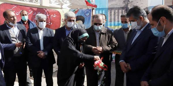 افتتاح پروژه آبرسانی به روستای قالهر شهرستان دلیحان