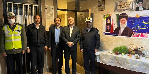 "مهدی الیاسی" سرپرست فرمانداری ویژه ساوه، از پلیس راه محور قدیم ساوه - همدان بازدید کرد.