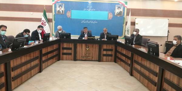 جلسه بررسی مطالبات شرکت آب و فاضلاب از شهرداری های استان