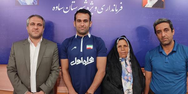تجلیل از  حسین الله کریمی نائب قهرمان جودوی المپیک ناشنوایان جهان