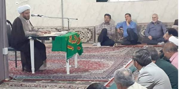 برگزاری مجلس یادبود به یاد درگذشتگان حادثه متروپل آبادان در شهرستان کمیجان