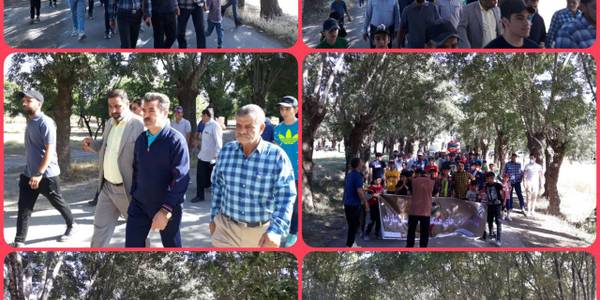 برگزاری همایش پیاده روی خانوادگی به مناسبت دهه کرامت و میلاد با سعادت امام رضا(ع) در شهر توره