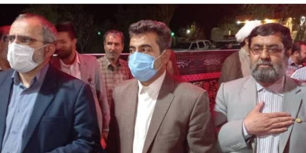 حضور مجید گازری سرپرست فرمانداری شهرستان خنداب در گردهمایی اعضای هیئات مذهبی