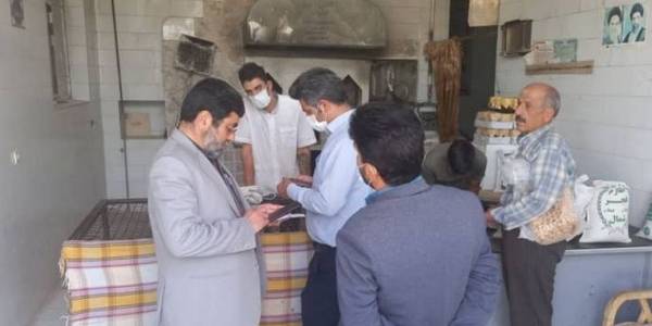 بازدید سرزده فرماندارشهرستان خنداب از نانوائیها