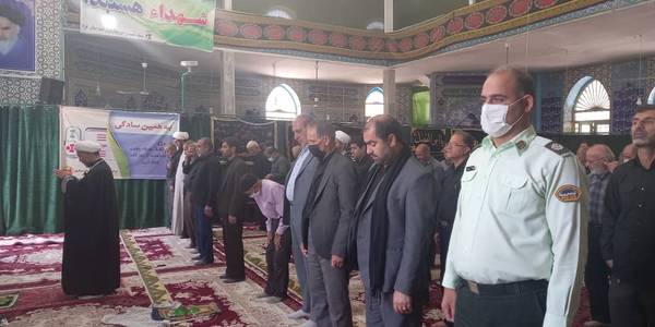 نماز عبادی سیاسی جمعه شهرستان فراهان