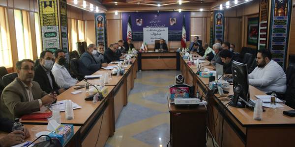 جلسه شورای حفاظت از منابع آب شهرستان ساوه