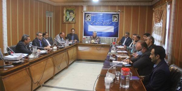 جلسه بررسی مسائل و مشکلات کارخانه آرد هفت سواران شهرستان خمین برگزار شد.
