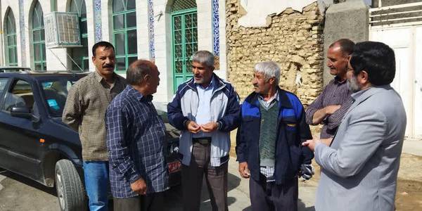 بازدید فرماندار خنداب از روستاهای گوشه علیاء وسفلی