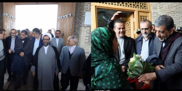 عزت الله ضرغامی وزیر میراث فرهنگی ، گردشگری و صنایع دستی در شهرستان دلیجان حضور یافت