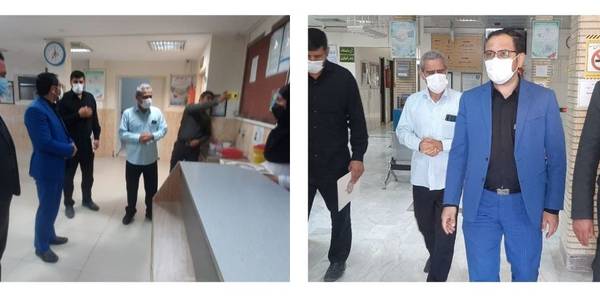 دیدار با پزشکان بیمارستان امام علی(ع) و تقدیر از زحمات پزشکان و کادر درمان شهرستان