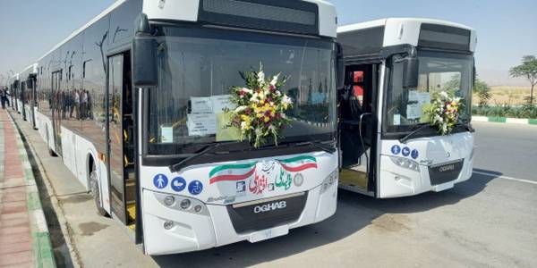۶ دستگاه اتوبوس به ناوگان حمل و نقل شهری ساوه اضافه شد