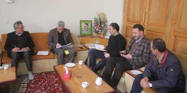سومین جلسه هماهنگی برگزاری هفته فرهنگی شهرستان خمین برگزار شد