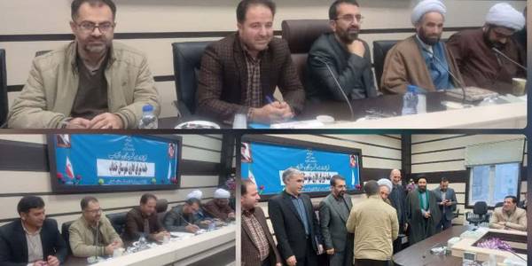 برگزاری جلسه شورای اداری شهرستان خنداب با حضور معاون سیاسی،امنیتی و اجتماعی استاندار