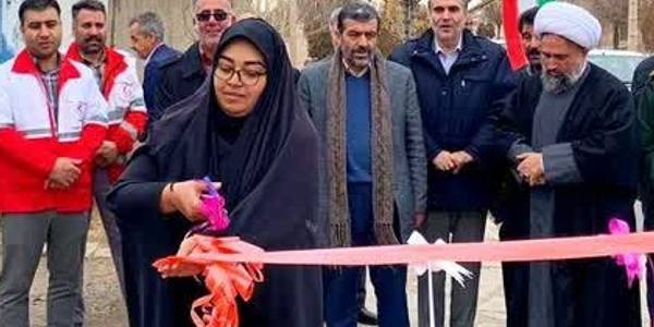 افتتاح جدول گذاری ، پروژه آسفالت و سنگ فرش روستای صدر آباد