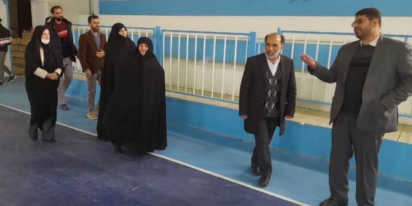 افتتاح کف پوش سالن هفت تیر