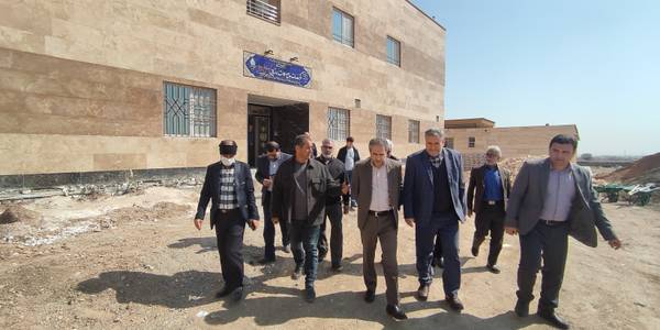 بازدید از مرکز جامع سلامت در روستای نور علیبیک