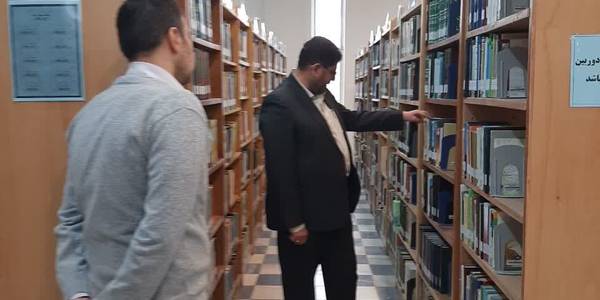 مهندس محمدرضا رضایی فرماندار شهرستان تفرش از کتابخانه عمومی شهرستان بازدید نمودند.