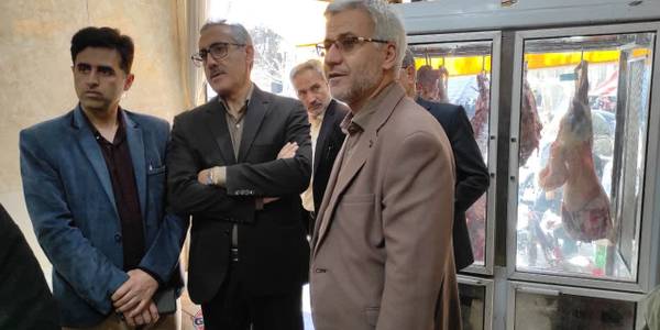 دومین بازدید فرماندار از صنوف شهرخمین انجام شد