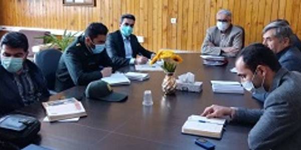 برگزاری جلسه مبارزه با قاچاق کالا و ارز شهرستان شازند