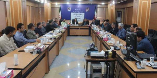 جلسه شورای حفاظت از منابع آب ساوه