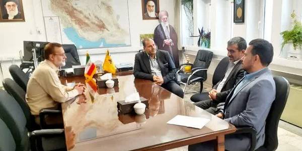 دیدار فرماندار با مدیرعامل شرکت گاز استان مرکزی