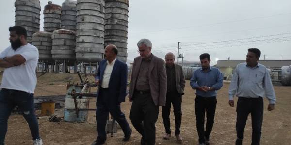 فرماندار از شرکت صنایع گاز و تجهیز تیمره شهرستان خمین بازدید کرد