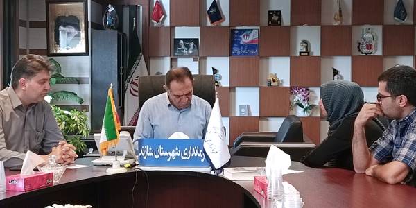برگزاری ملاقات مردمی سرپرست فرمانداری شهرستان شازند