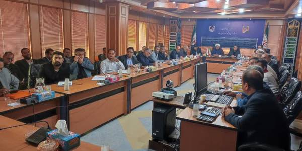 جلسه کمیته برنامه ریزی و توسعه  شهرستان ساوه