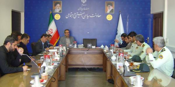 جلسه کمیسیون پیشگیری و مقابله با سرقت استان ساعت 8 صبح روز شنبه مورخ 28-5-1402 به ریاست آقای رحیمی تبار مدیر کل امنیتی و انتظامی برگزار گردید.