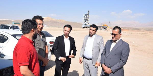 بازدید رئیس سازمان مدیریت و برنامه ریزی استان مرکزی از تعدادی از پروژه های عمرانی درحال احداث شهرستان محلات