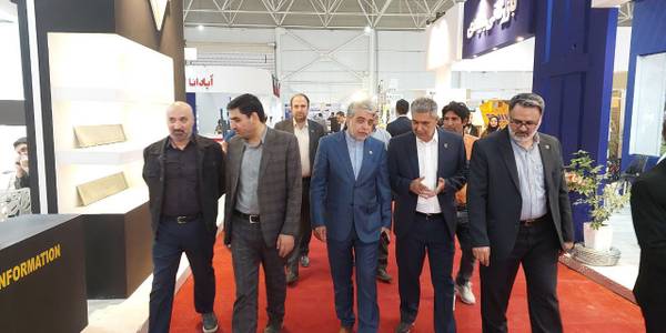 بازدید میدانی سرپرست فرمانداری شهرستان محلات از پنجمین نمایشگاه بین المللی سنگ ایران