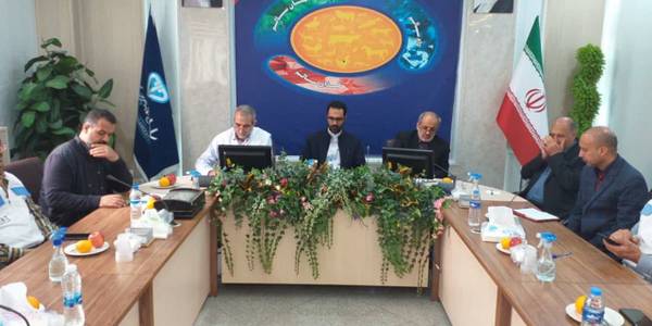برگزاری نشست تخصصی پدافند زیستی در اداره کل دامپزشکی استان.
