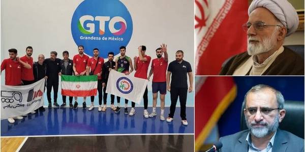 تبریک قهرمانی تیم والیبال واگن‌پارس توسط نماینده ولی فقیه و استاندار مرکزی