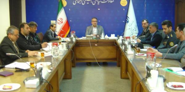 جلسه کمیسیون ریز پرنده های بدون سرنشین استان ساعت 30-10 صبح روز شنبه مورخ 23-10-1402 به ریاست آقای رحیمی تبار مدیر کل امنیتی و انتظامی برگزار گردید.