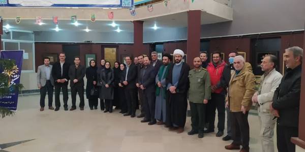 افتتاح نمایشگاه هنرهای تجسمی فجر شهرستان تفرش