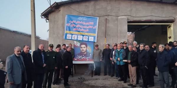 افتتاح و بهره برداری از پروژه آبرسانی روستای جلال آباد در شهرستان فراهان