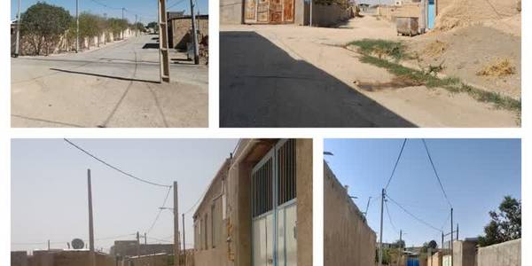 اصلاح و رفع حریم شبکه فشار متوسط ساختمان های ورودی‌ روستای سلیم آباد