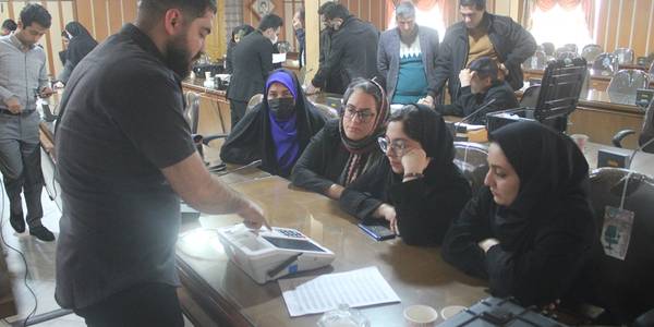 دومین جلسه آموزش تخصصی کاربران رایانه انتخابات شهرستان خمین برگزار شد